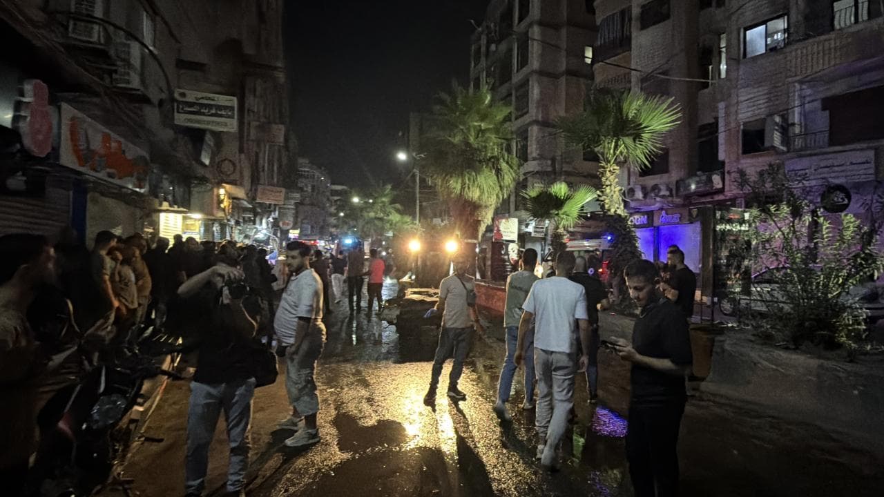 Suriye'nin Başkenti Şam'da Şiddetli Patlama